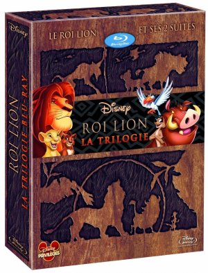 couverture, jaquette Le roi lion - La trilogie  Coffret trilogie (Walt Disney) Produit spécial