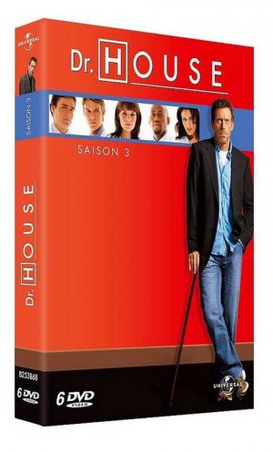 couverture, jaquette Dr House 3  - Saison 3 (Universal Pictures (FR)) Série TV