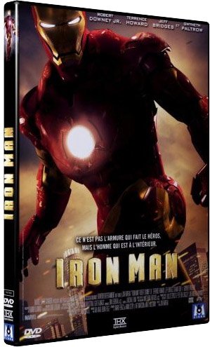 couverture, jaquette Iron Man   (M6 Vidéo) Film