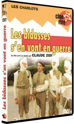 couverture, jaquette Les Charlots: Les Bidasses s'en vont en guerre  Ciné rire (StudioCanal) Film