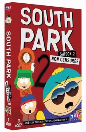 couverture, jaquette South Park 2  - Saison 2 (TF1 Vidéo) Série TV