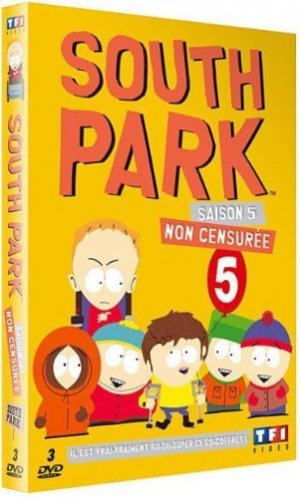 couverture, jaquette South Park 5  - Saison 5 (TF1 Vidéo) Série TV