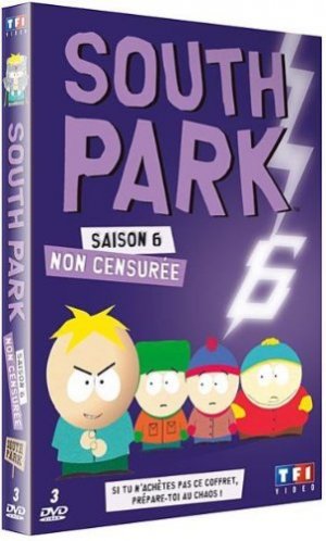 couverture, jaquette South Park 6  - Saison 6 (TF1 Vidéo) Série TV