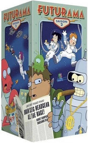 couverture, jaquette Futurama   - Intégrale Saison 2 (20th Century Fox) Série TV