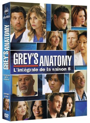 couverture, jaquette Grey's Anatomy 8  - Saison 8 (ABC Studios) Série TV