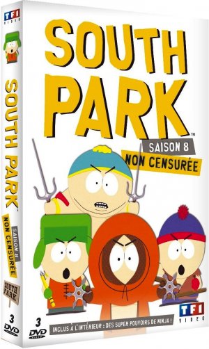 couverture, jaquette South Park 8  - Saison 8 (TF1 Vidéo) Série TV