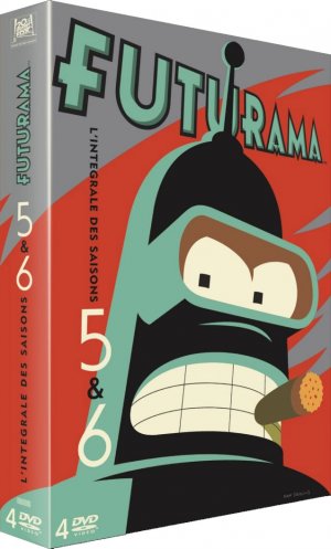 couverture, jaquette Futurama   - Saisons 5 et 6 (20th Century Fox) Série TV
