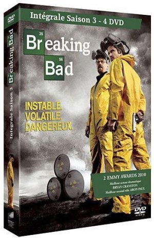 couverture, jaquette Breaking Bad 3  - Intégrale de la saison 3 (Sony pictures France) Série TV