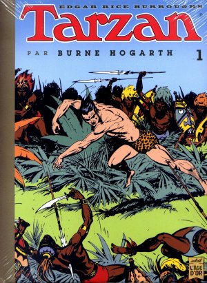 couverture, jaquette Tarzan par Burne Hogarth 1  - 1TPB Hardcover (soleil bd) Comics