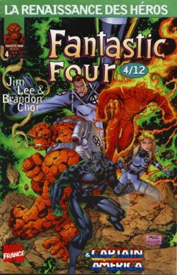 couverture, jaquette Fantastic Four - Heroes Reborn 4  (Panini Comics) Comics
