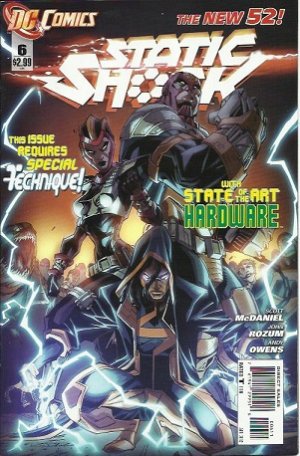 Static Shock # 6 Issues V1 (2011 - 2012) - Reboot 2011