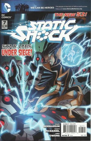 Static Shock # 7 Issues V1 (2011 - 2012) - Reboot 2011