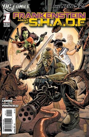 Frankenstein, Agent of S.H.A.D.E. 1 - War of the Monsters Pt. 1: Monster Town, USA
