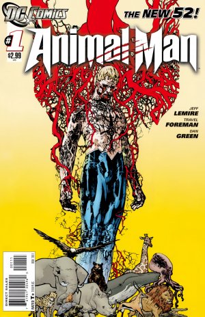 couverture, jaquette Animal Man 1  - 1 - cover #1Issues V2 (2011 - 2014) (DC Comics) Comics