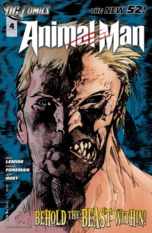 couverture, jaquette Animal Man 4  - 4Issues V2 (2011 - 2014) (DC Comics) Comics
