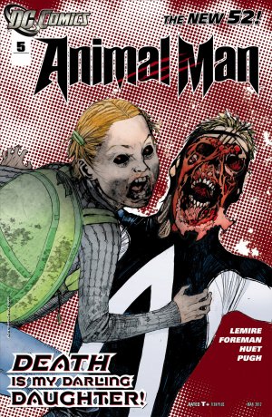 couverture, jaquette Animal Man 5  - 5Issues V2 (2011 - 2014) (DC Comics) Comics