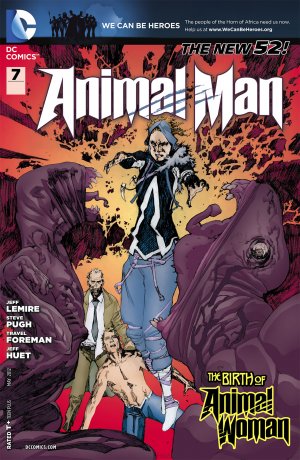 couverture, jaquette Animal Man 7  - 7Issues V2 (2011 - 2014) (DC Comics) Comics