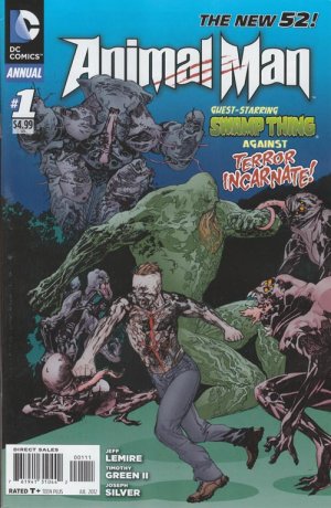 couverture, jaquette Animal Man 1 Issues V2 - Annual (2012 - 2013)  (DC Comics) Comics