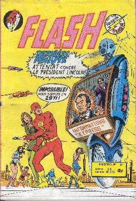 couverture, jaquette Flash 39 Kiosque (1970 - 1983) (Arédit) Comics