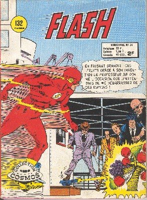 couverture, jaquette Flash 24 Kiosque (1970 - 1983) (Arédit) Comics