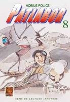 couverture, jaquette Patlabor 8  (Kabuto) Manga