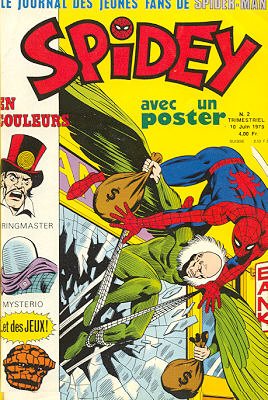 couverture, jaquette Spidey 2 Kiosque (1979 - 1988) (Lug) Comics