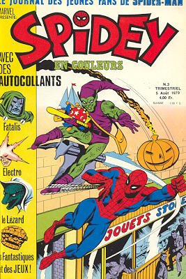 couverture, jaquette Spidey 3 Kiosque (1979 - 1988) (Lug) Comics