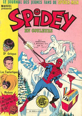 couverture, jaquette Spidey 4 Kiosque (1979 - 1988) (Lug) Comics