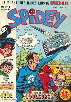 Spidey # 13 Kiosque (1979 - 1988)