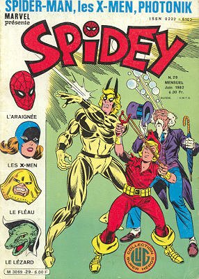 couverture, jaquette Spidey 29 Kiosque (1979 - 1988) (Lug) Comics