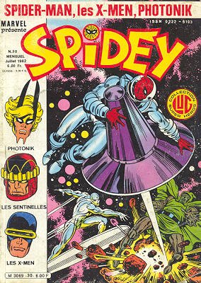 couverture, jaquette Spidey 30 Kiosque (1979 - 1988) (Lug) Comics