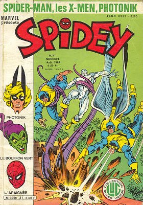 Spidey # 31 Kiosque (1979 - 1988)