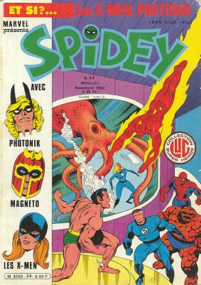 Spidey # 34 Kiosque (1979 - 1988)