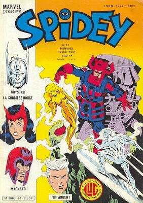 Spidey # 61 Kiosque (1979 - 1988)