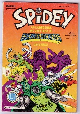 Spidey # 71 Kiosque (1979 - 1988)