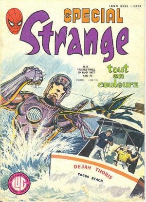 couverture, jaquette Spécial Strange 9 Kiosque (1975 - 1988) (Lug) Comics