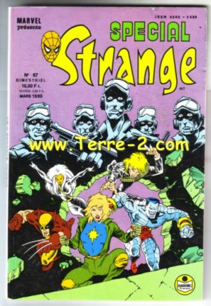 couverture, jaquette Spécial Strange 67 Kiosque (1989 - 1996) (SEMIC BD) Comics