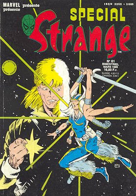 couverture, jaquette Spécial Strange 61 Kiosque (1989 - 1996) (SEMIC BD) Comics