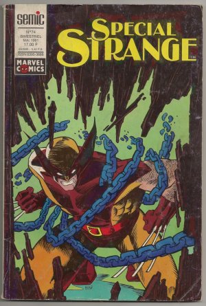 couverture, jaquette Spécial Strange 74 Kiosque (1989 - 1996) (SEMIC BD) Comics