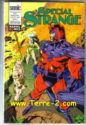couverture, jaquette Spécial Strange 81 Kiosque (1989 - 1996) (SEMIC BD) Comics