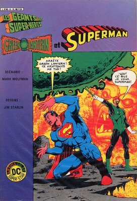 Les Géants des Super-Héros 8 - Green Lantern et Superman