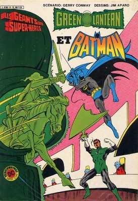 Les Géants des Super-Héros 9 - Green Lantern et Batman