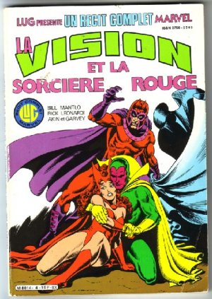 couverture, jaquette Un Récit Complet Marvel 4  - La Vision et la Sorcière RougeTPB Hardcover (1984 - 1988) (Lug) Comics