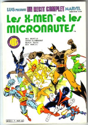 couverture, jaquette Un Récit Complet Marvel 7  - Les X-Men et les MicronautesTPB Hardcover (1984 - 1988) (Lug) Comics