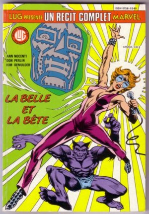 couverture, jaquette Un Récit Complet Marvel 15  - La Belle et la BêteTPB Hardcover (1984 - 1988) (Lug) Comics