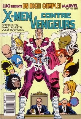 couverture, jaquette Un Récit Complet Marvel 18  - X-Men contre VengeursTPB Hardcover (1984 - 1988) (Lug) Comics