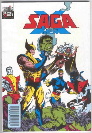 couverture, jaquette X-Men Saga 12 Kiosque (1990 - 1996) (SEMIC BD) Comics