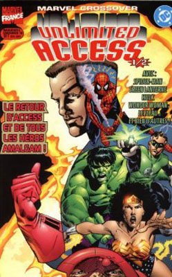 couverture, jaquette Marvel Crossover 10  - Unlimited Access 1/2Kiosque (1997-2000) (Panini Comics) Comics