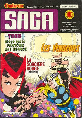 couverture, jaquette Ombrax Saga 250 Kiosque (1986 - 1987) (Lug) Comics