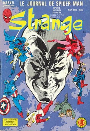 couverture, jaquette Strange 218 Kiosque (1970 - 1988) (Lug) Comics